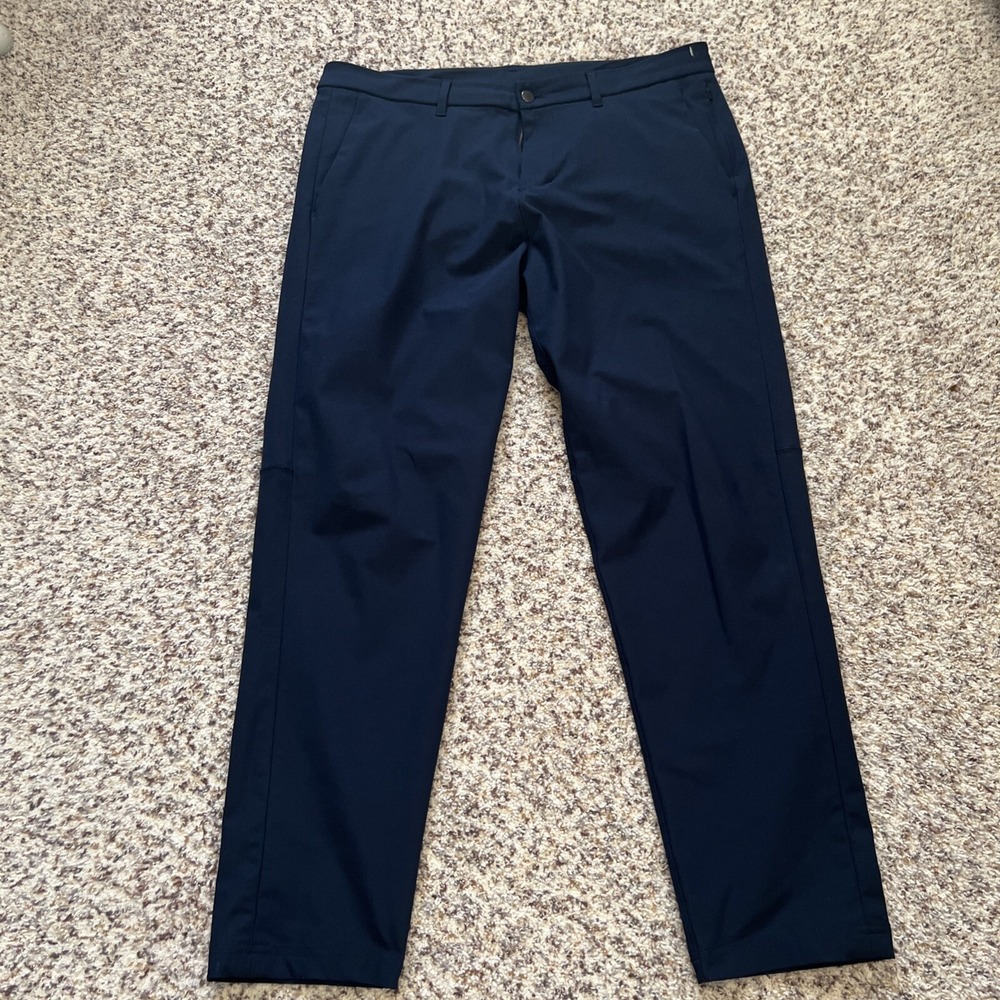 Lululemon Navy Men's ABC, Slim-Fit Pant, Size 32